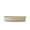 Oven dish CARACTERE 34 x 25 cm, beige, REVOL
