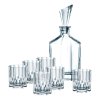 Whisky glasses and a whisky carafe in a set ASPEN, 7 pcs, Nachtmann