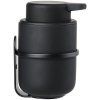 Holder for soap dispenser UME 8 cm, wall-mounted, black, metal, Zone Denmark