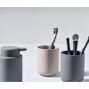 Toothbrush cup UME 10 cm, olive green, ceramic, Zone Denmark