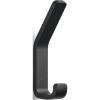 Wall hook RIM 11 cm, double, black, aluminum, Zone Denmark