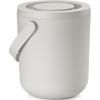 Container for organic waste CIRCULAR 3 l, light gray, plastic, Zone Denmark