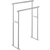 Standing towel rack SCALA 80 x 60 cm, double, matt, stainless steel, Zack
