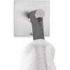 Towel hook DUPLO 5 cm, matt, stainless steel, Zack
