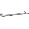 Towel rail SCALA 66 cm, double, polished, stainless steel, Zack
