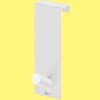 Towel hook EXIT 1,9 cm, white, stainless steel, Zack