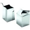Cream and sugar set BUTLER, set of 2, silver, stainless steel, Philippi