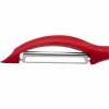 Vegetable peeler, red, plastic, WMF
