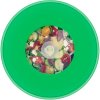 Sealing lid GOOD GRIPS 28 cm, green, silicone, OXO