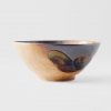 Udon bowl WABI SABI 800 ml, brown, ceramics, MIJ