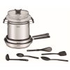 Cookware set OPTI'SPACE G737SD44, set of 13, silver, stainless steel, Tefal