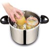 Pressure cooker CLIPSO MINUT EASY P4624967 9 l, stainless steel, Tefal