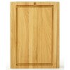 Cutting board ONE LONG GRAIN 45 x 33 cm, with drawer, oak wood, Jack & Lucy