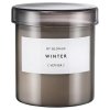 Scented candle VALOA WINTER L 7,5 cm, set of 2 pcs, spare refill, Blomus