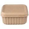 Storage container REDO 23,5 x 12 cm, set of 2 pcs, brown, paper, Blomus
