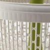 Salad spinnerSPINDOLA 20185 26 cm, white/green, plastic, Joseph Joseph