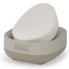 Soap dish SLIM 70577 8 cm, ecru, plastic, Joseph Joseph