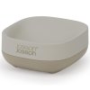 Soap dish SLIM 70577 8 cm, ecru, plastic, Joseph Joseph