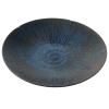Dinner plate ICE DUSK 24.5 cm, blue, ceramics, MIJ