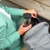 Travel mug MAKE & TAKE 360 ml, dark grey, plastic, Brabantia