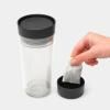 Travel mug MAKE & TAKE 360 ml, dark grey, plastic, Brabantia
