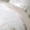 Single bedding set CAMPO DE FLORES 140 x 200 cm, white, cotton percale, Pip Studio