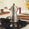 218870 2 moka kavovar pulcina 150 ml na indukci cervena rukojet alessi