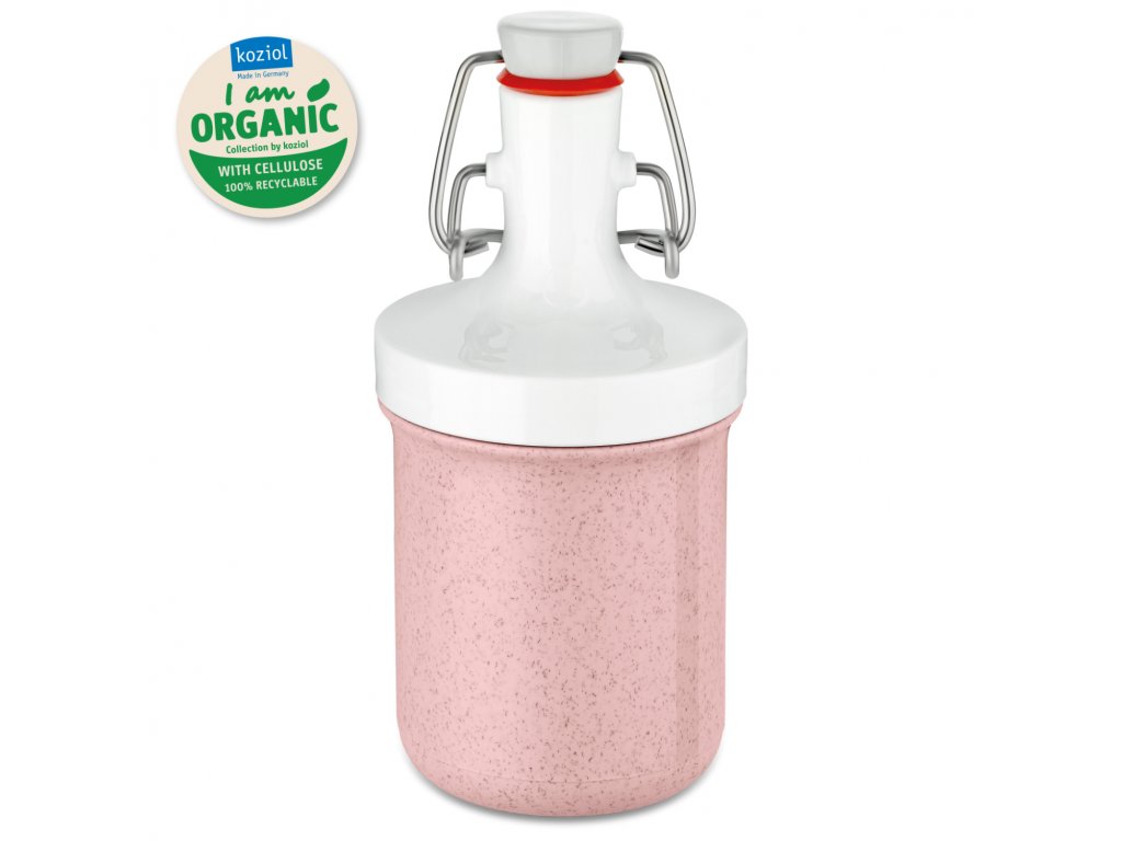 Borraccia per bambini PLOPP TO GO MINI 200 ml, rosa organico, Koziol 