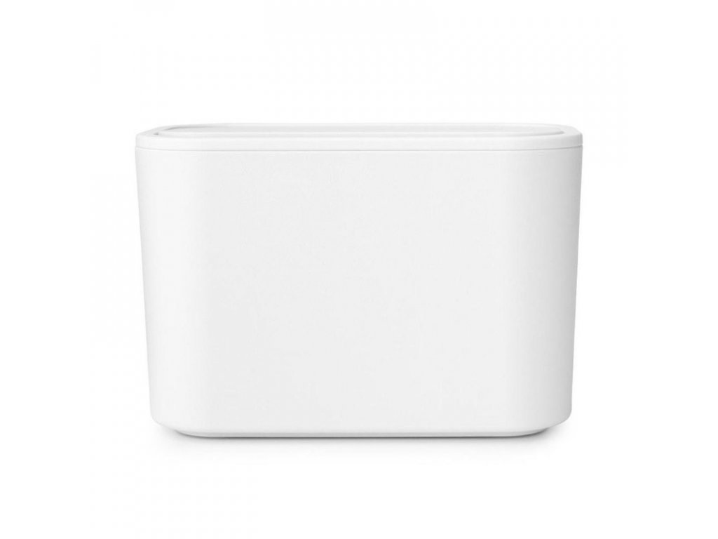 Pattumiera bagno MINDSET, bianco minerale, Brabantia 