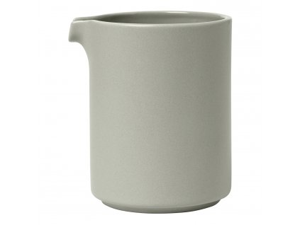 Cremiera PILAR 280 ml, grigio chiaro, ceramica, Blomus