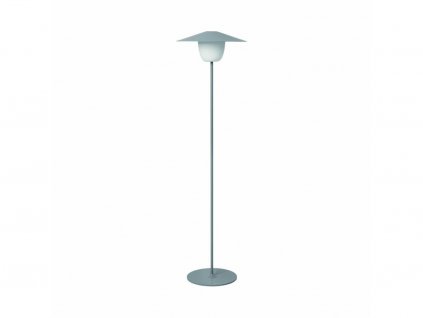 Lampada da terra ANI 1,2 m, LED, grigio, alluminio, Blomus