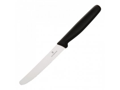 Coltello da pomodoro 11 cm, nero, Victorinox