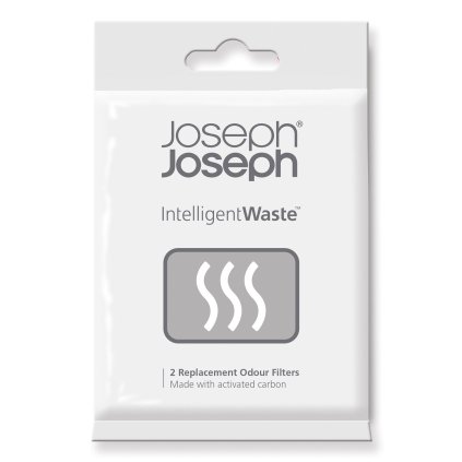 Filtri antiodore di ricambio INTELLIGENT WASTE, 2 pz, per contenitori TOTEM, TITAN e STACK, Joseph Joseph