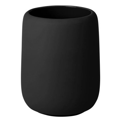 Portaspazzolini SONO, nero, Blomus