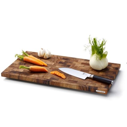 Tagliere 54 x 29 cm, marrone, legno, Continenta