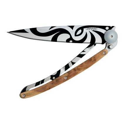 Coltello tascabile TATOO TRIBAL 37 g, ginepro, deejo