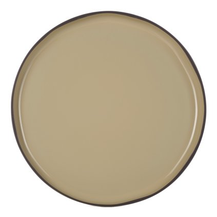 Piatto piano CARACTERE 28 cm, noce moscata, REVOL