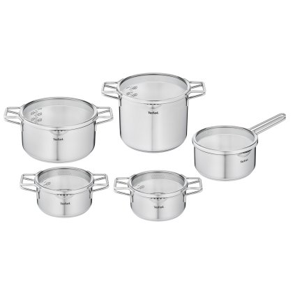 Set di pentole NORDICA, 10 pz, Tefal
