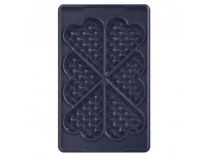 Piatti per waffle SNACK COLLECTION XA800612, 2 pz, a forma di cuore, Tefal