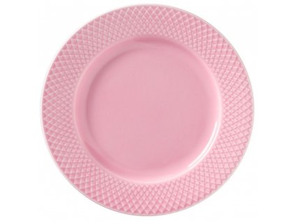 Piatto da dessert RHOMBE, 21 cm, rosa, Lyngby