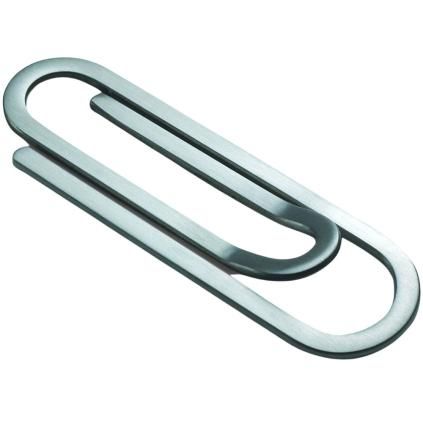 Fermaglio per banconote YAP 7,5 cm, argento, Philippi