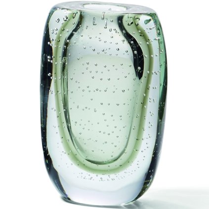 Vaso AMARA 22 cm, verde, vetro, Philippi