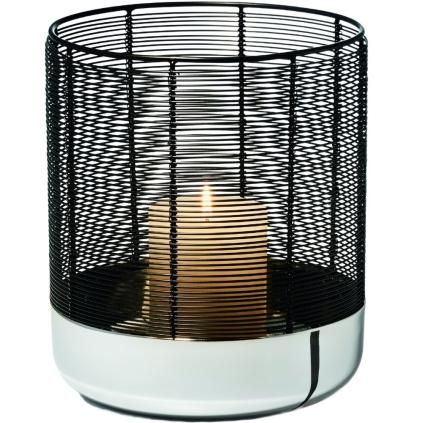 Candelabro LUNA 20 cm, nero, Philippi