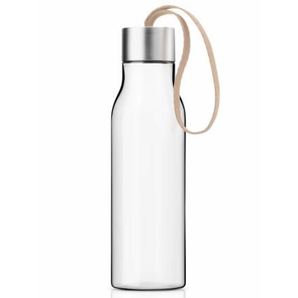 Borraccia 500 ml, cinturino beige, Eva Solo