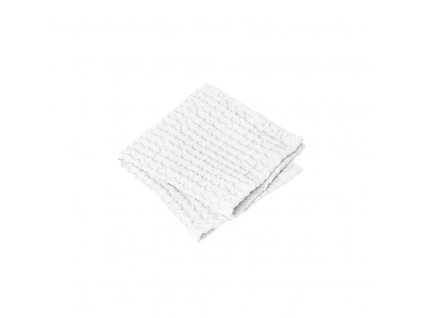 Asciugamano CARO, set di 2 pz, 30 x 30 cm, bianco, Blomus