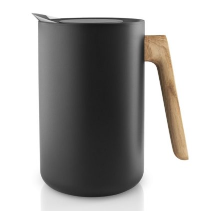 Thermos NORDIC KITCHEN 1 l, manico in legno, nero, Eva Solo