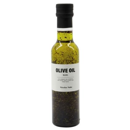 Olio di oliva al basilico 250 ml, Nicolas Vahé