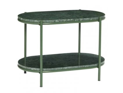 Tavolino NUSA 58 x 40 cm, verde, Hübsch