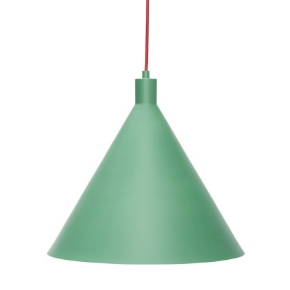 Lampada a sospensione YAMA, verde, Hübsch