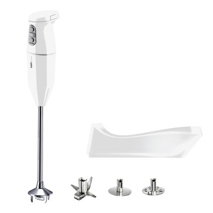 Frullatore a immersione CORDLESS PRO, wireless, bianco, Bamix